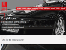 Tablet Screenshot of kuro.pl